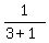 1%2F%283%2B1%29