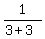 1%2F%283%2B3%29