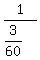 1%2F%283%2F60%29