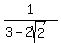 1%2F%283-2sqrt%282%29%29