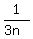 1%2F%283n%29