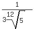 1%2F%283root%2812%2C5%29%29