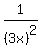 1%2F%283x%29%5E2