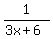1%2F%283x%2B6%29