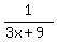 1%2F%283x%2B9%29