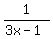 1%2F%283x-1%29
