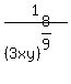 1%2F%283xy%29%5E%288%2F9%29