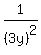 1%2F%283y%29%5E2