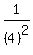 1%2F%284%29%5E2