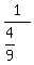 1%2F%284%2F9%29