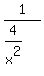 1%2F%284%2Fx%5E2%29