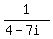 1%2F%284-7i%29