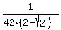 1%2F%2842%282-sqrt%282%29%29%29
