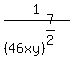 1%2F%2846xy%29%5E%287%2F2%29
