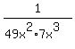 1%2F%2849x%5E2%2A7x%5E3%29