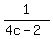 1%2F%284c-2%29