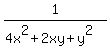 1%2F%284x%5E2+%2B+2xy+%2B+y%5E2%29