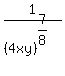 1%2F%284xy%29%5E%287%2F8%29
