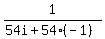 1%2F%2854i++%2B54%28-1%29%29