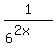 1%2F%286%5E%282x%29%29