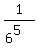 1%2F%286%5E5%29