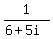 1%2F%286+%2B+5i%29