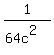 1%2F%2864c%5E2%29