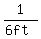 1%2F%286ft%29