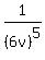 1%2F%286v%29%5E5
