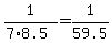 1%2F%287%2A8.5%29=1%2F59.5