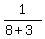 1%2F%288%2B3%29