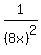 1%2F%288x%29%5E2