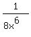 1%2F%288x%5E6%29