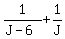 1%2F%28J-6%29+%2B+1%2FJ