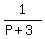 1%2F%28P%2B3%29