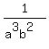 1%2F%28a%5E3b%5E2%29
