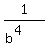 1%2F%28b%5E%284%29%29