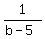 1%2F%28b-5%29