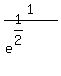 1%2F%28e%5E%281%2F2%29%29