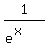 \"1%2F%28e%5E%28x%29%29\"