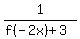 1%2F%28f%28-2x%29%2B3%29
