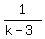 1%2F%28k-3%29