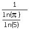 1%2F%28ln%28pi%29%2Fln%285%29%29