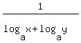 1%2F%28log%28a%2Cx%29%2Blog%28a%2Cy%29%29