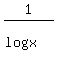 1%2F%28log%28x%29%29