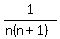1%2F%28n%28n%2B1%29%29