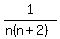 1%2F%28n%28n%2B2%29%29