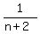 1%2F%28n%2B2%29