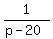1%2F%28p-20%29