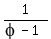 1%2F%28phi-1%29